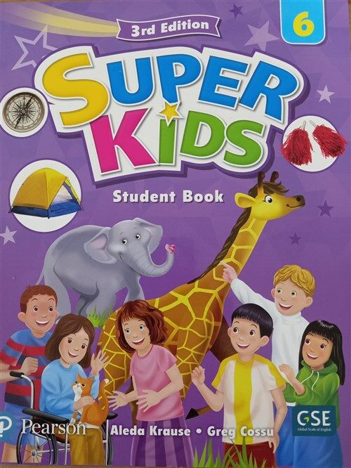 [중고] Super Kids 6 (Student Book with CD & PEP Access code, 3rd)