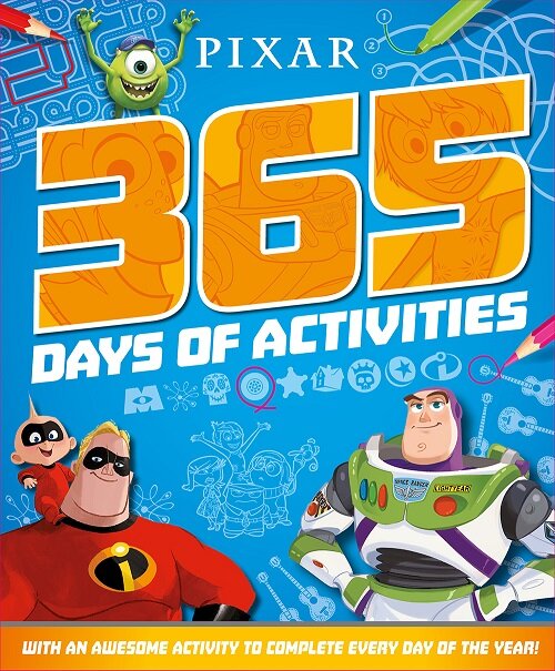 Pixar: 365 Days of Activities (Paperback)
