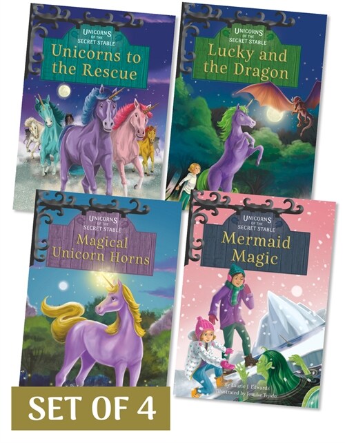 UNICORNS OF THE SECRET STABLE SET 3 SE (Hardcover)