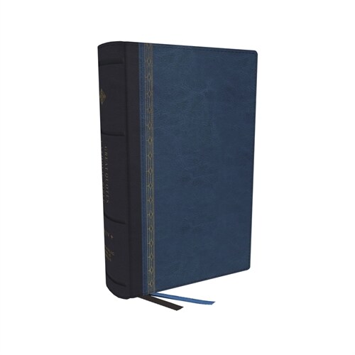 Nrsvce, Great Quotes Catholic Bible, Leathersoft, Blue, Comfort Print: Holy Bible (Imitation Leather)