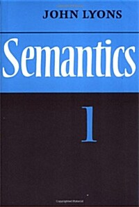 Semantics: Volume 1 (Paperback)