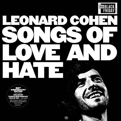 [수입] Leonard Cohen - Songs of Love and Hate [화이트 컬러 LP]
