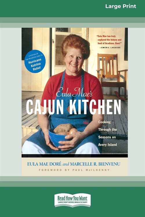 Eula Maes Cajun Kitchen: Cooking through the Seasons on Avery Island [Standard Large Print 16 Pt Edition] (Paperback)