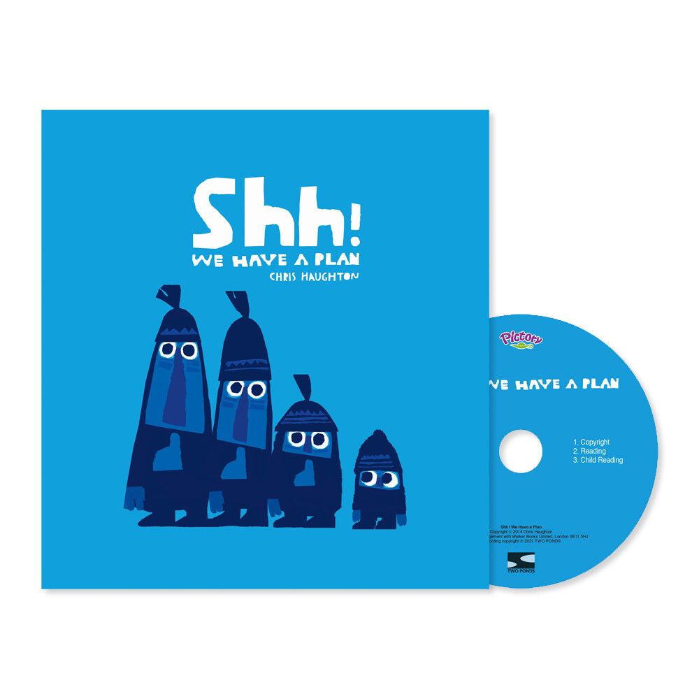 Pictory Set Pre-Step 73 : Shh! We have a Plan (Paperback + Audio CD)
