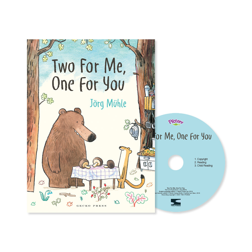 Pictory Set Step 2-31 : Two for Me, One for You (Paperback + Audio CD)
