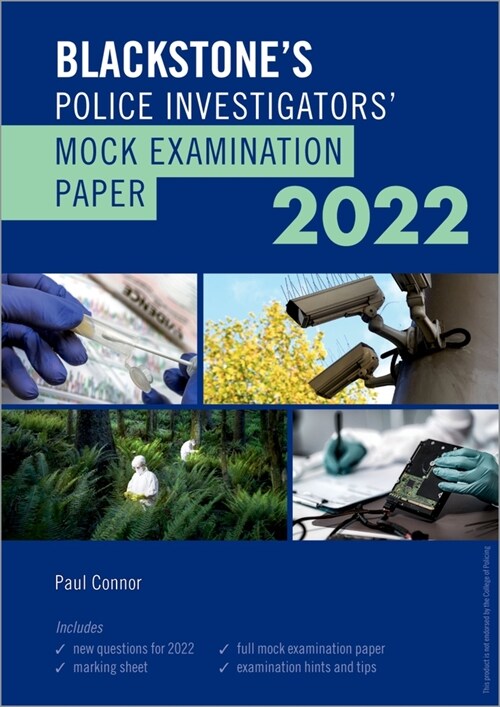 Blackstones Police Investigators Mock Examination Paper 2022 (Paperback)