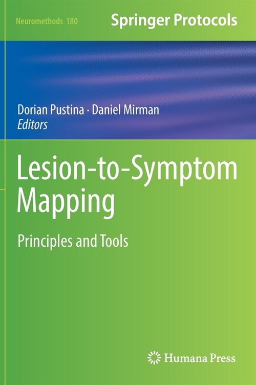Lesion-to-Symptom Mapping: Principles and Tools (Hardcover, 2022)