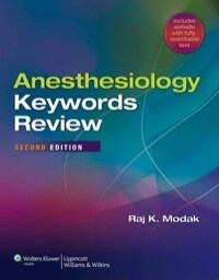 [eBook Code]Anesthesiology Keywords Review