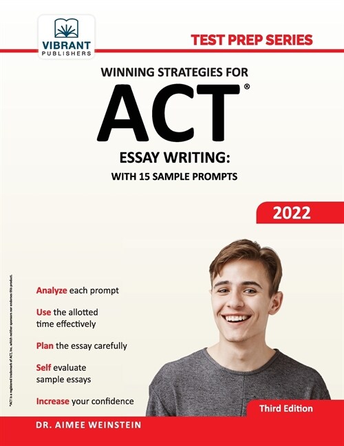 Winning Strategies For ACT Essay Writing: With 15 Sample Prompts (Paperback)