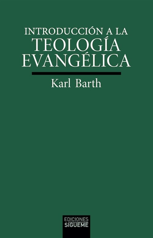 INTRODUCCION A LA TEOLOGIA EVANGELICA (Paperback)