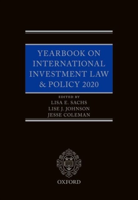 Yearbook on International Investment Law & Policy 2020 (Hardcover)