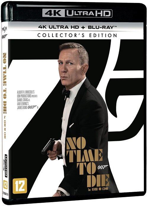 [중고] [4K 블루레이] 007 노 타임 투 다이 : 콜렉터스 에디션 (2disc: 4K UHD + 2D)