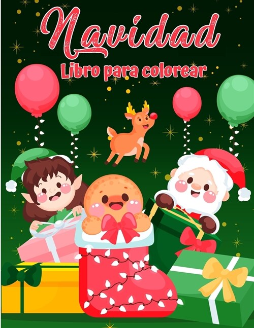 Libro para colorear de Navidad para ni?s peque?s y ni?s.: Diversi? y dise?s de Navidad sencillos para ni?s peque?s y ni?s P?inas de Navidad a (Paperback)