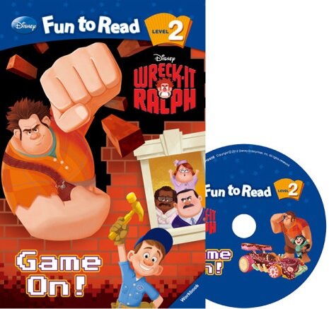 [중고] Disney Fun to Read Set 2-23 : Game on! (주먹왕 랄프) (Paperback + Workbook + Audio CD)