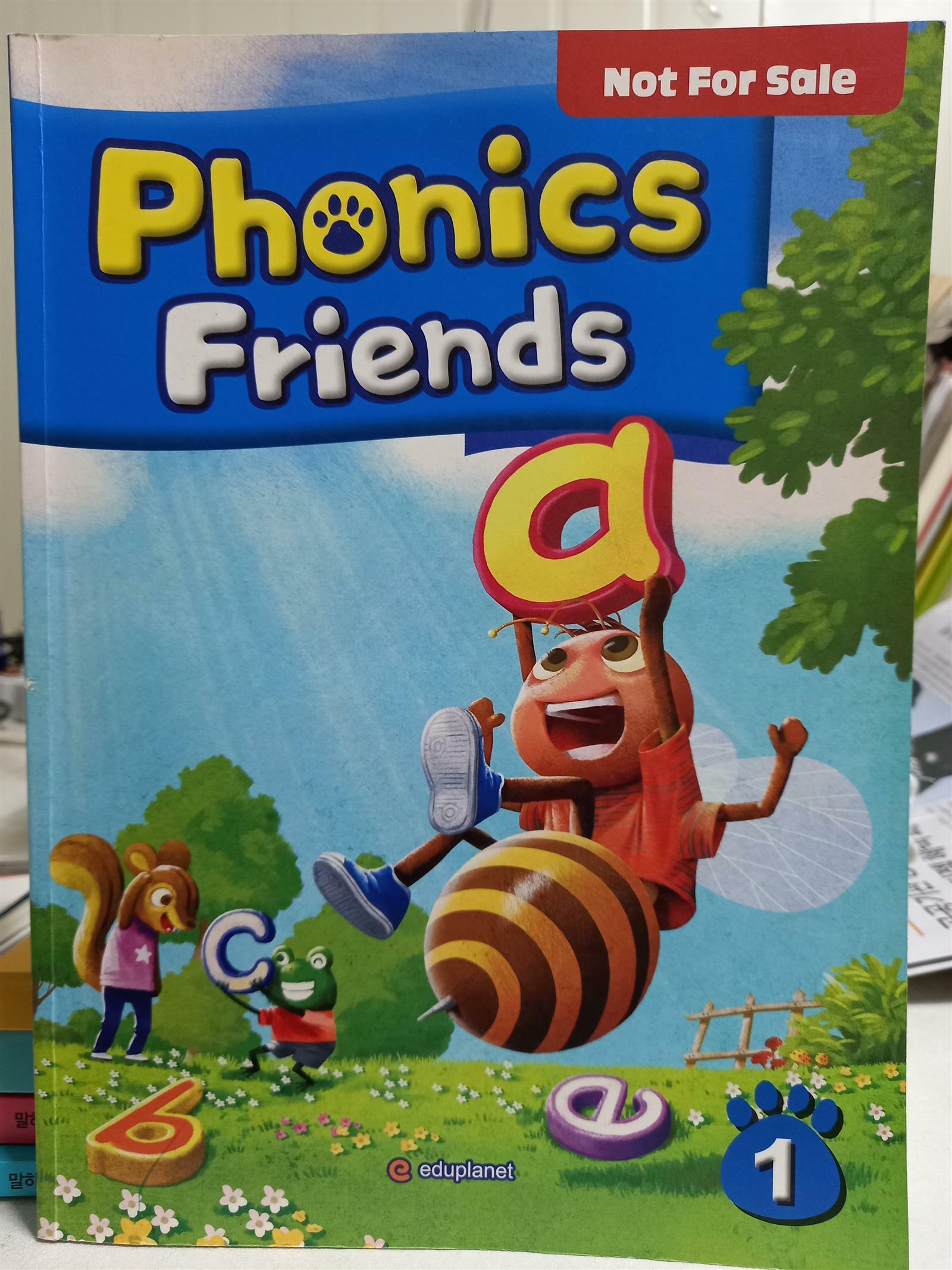 [중고] Phonics Friends 1 : Student Book (with Workbook ＋ Audio 2CDs) (Paperback)