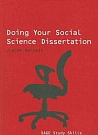 Doing Your Social Science Dissertation (Paperback)