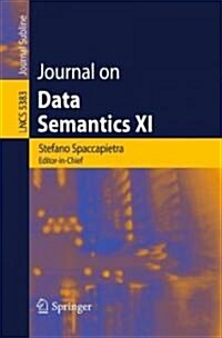 Journal on Data Semantics XI (Paperback)