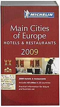 Michelin Main Cities of Europe 2009 (Paperback, 28th)