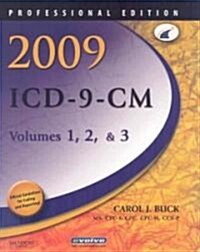 ICD-9-CM 2009 Vol 1, 2, and 3 Professional Edition + HCPCS 2009 Level II Professional Edition (Paperback, PCK, Spiral)