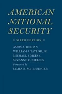 American National Security (Hardcover, 6th)