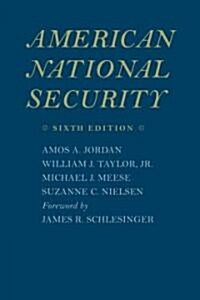 American National Security (Paperback, 6)