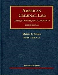 American Criminal Law (Hardcover, CD-ROM, 2nd)