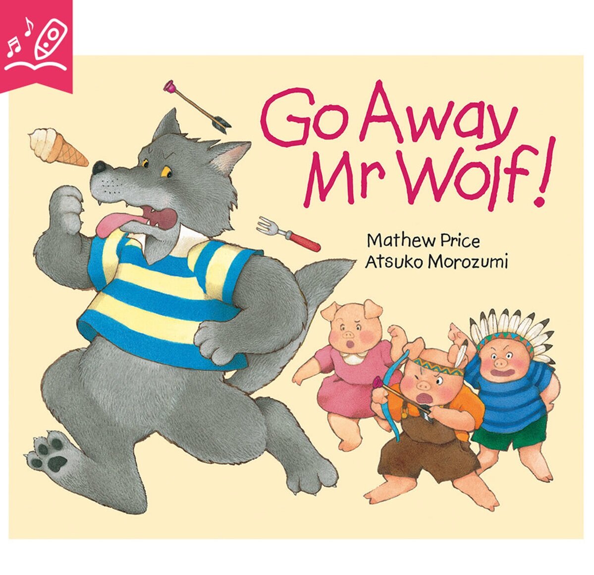 [중고] 노부영 세이펜 Go Away Mr Wolf! (Paperback, CD 미포함)