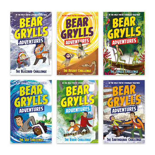 Bear Grylls Adventures 6종 Set (Book + CD + Wordbook)