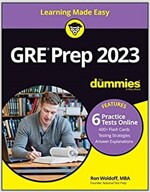 GRE Prep 2023 for Dummies with Online Practice (Paperback, 11)