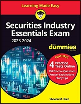 Securities Industry Essentials Exam 2023-2024 for Dummies with Online Practice (Paperback, 3)