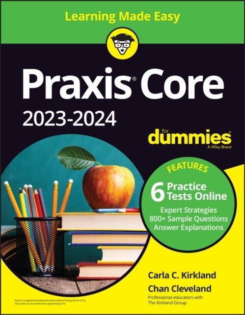 PRAXIS Core 2023-2024 for Dummies with Online Practice (Paperback, 4)