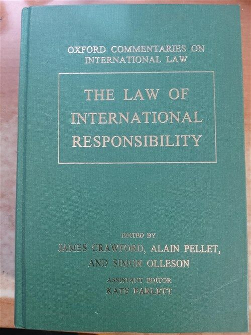 [중고] The Law of International Responsibility (Hardcover)