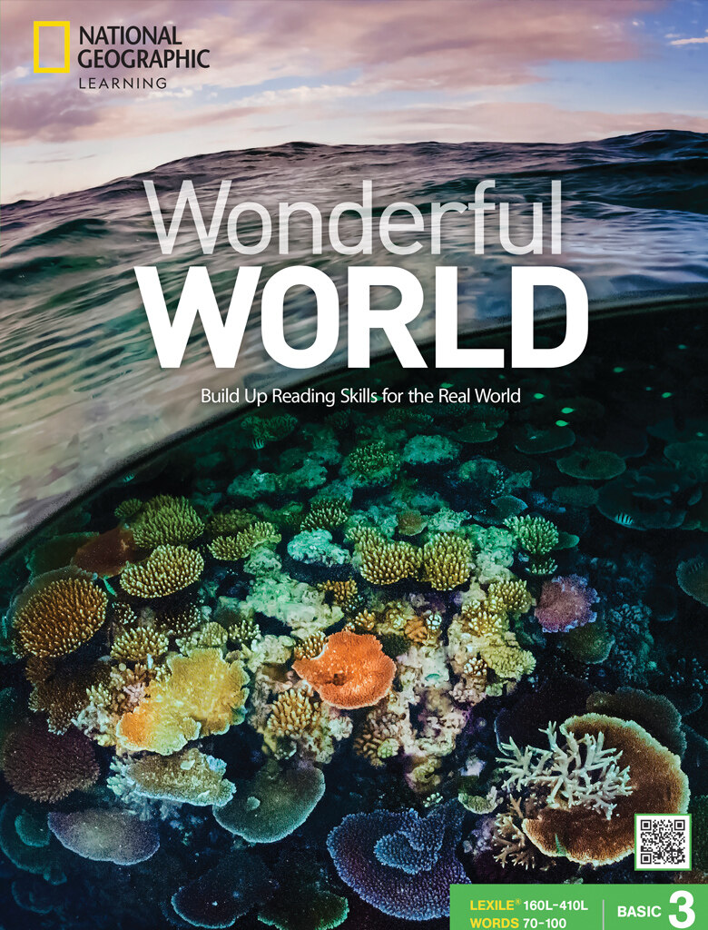 [중고] Wonderful World Basic 3 : Student Book (Workbook + App QR + Word Note)