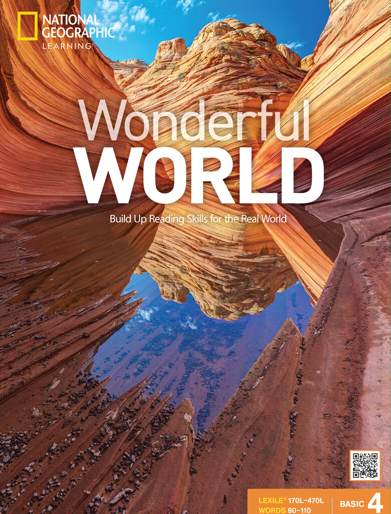 Wonderful World Basic 4 : Student Book (Workbook + App QR + Word Note)
