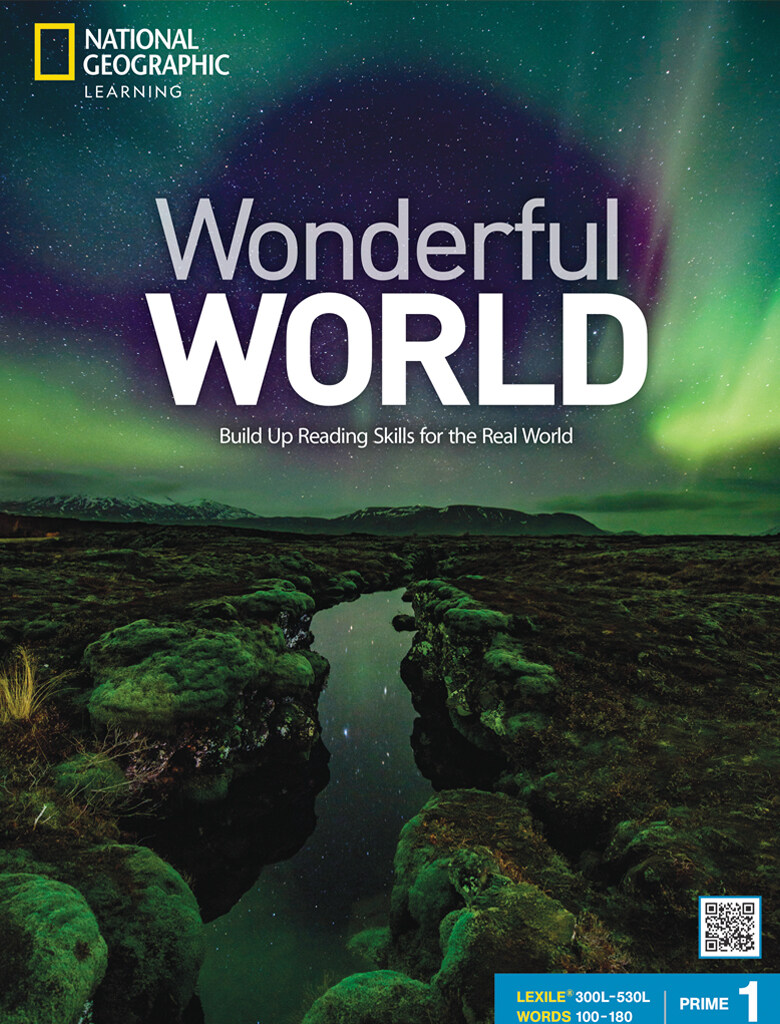 Wonderful World Prime 1 : Student Book (Workbook + App QR + Practice Note  )