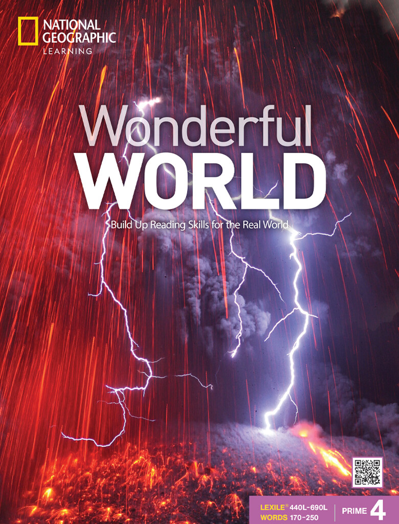 [중고] Wonderful World Prime 4 : Student Book (Workbook + App QR + Practice Note  )