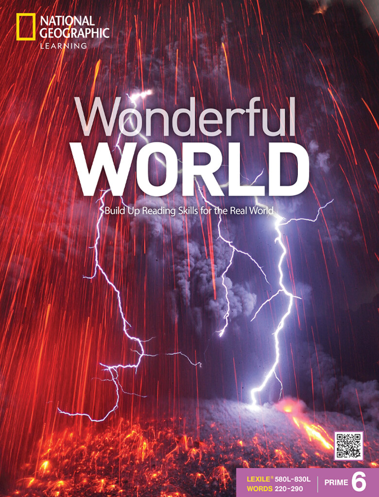 Wonderful World Prime 6 : Student Book (Workbook + App QR + Practice Note)