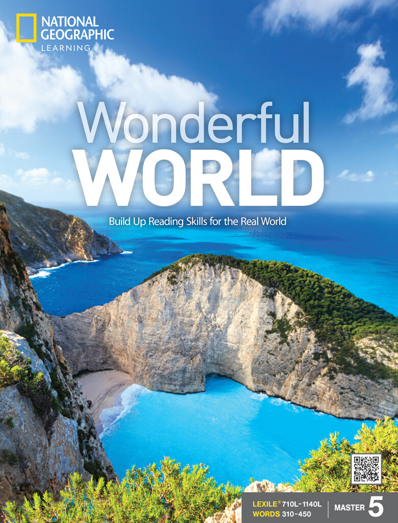 [중고] Wonderful World Master 5 : Student Book (Workbook + App QR)