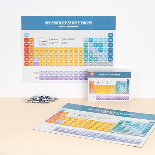 Jigsaw Puzzles (500pcs) - The Periodic Table of the Elements