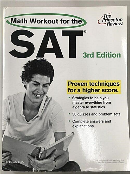 [중고] The Princeton Reivew Math Workout for the SAT (Paperback, 3rd)