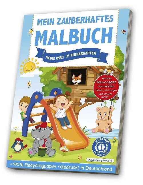 Mein zauberhaftes Malbuch - Meine Welt im Kindergarten (Paperback)