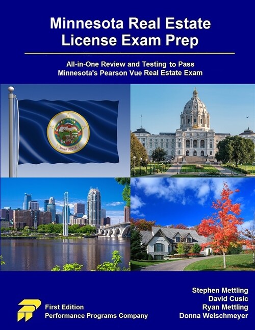 Minnesota Real Estate License Exam Prep: All-in-One Review and Testing to Pass Minnesotas Pearson Vue Real Estate Exam (Paperback)
