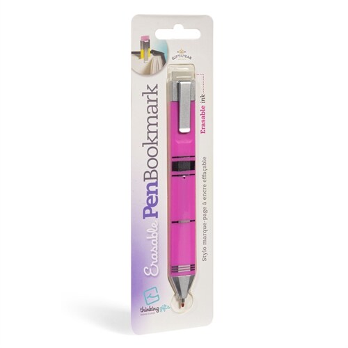 Pen Bookmark Pink&Silber - Stift und Lesezeichen in einem (General Merchandise)