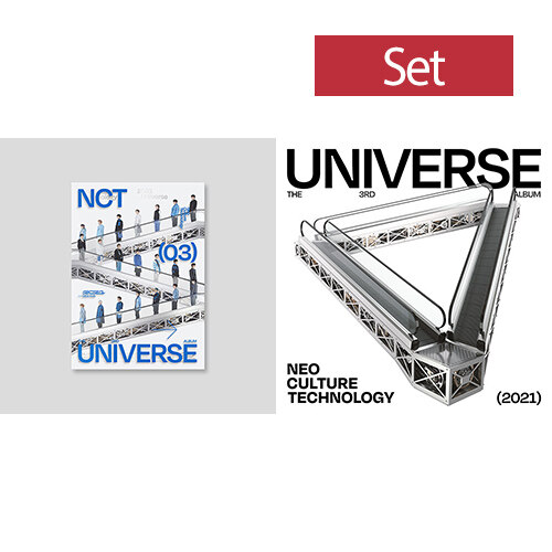 [중고] [SET] 엔시티 - 정규 3집 Universe [Photobook+JEWEL CASE(정우) Ver.]