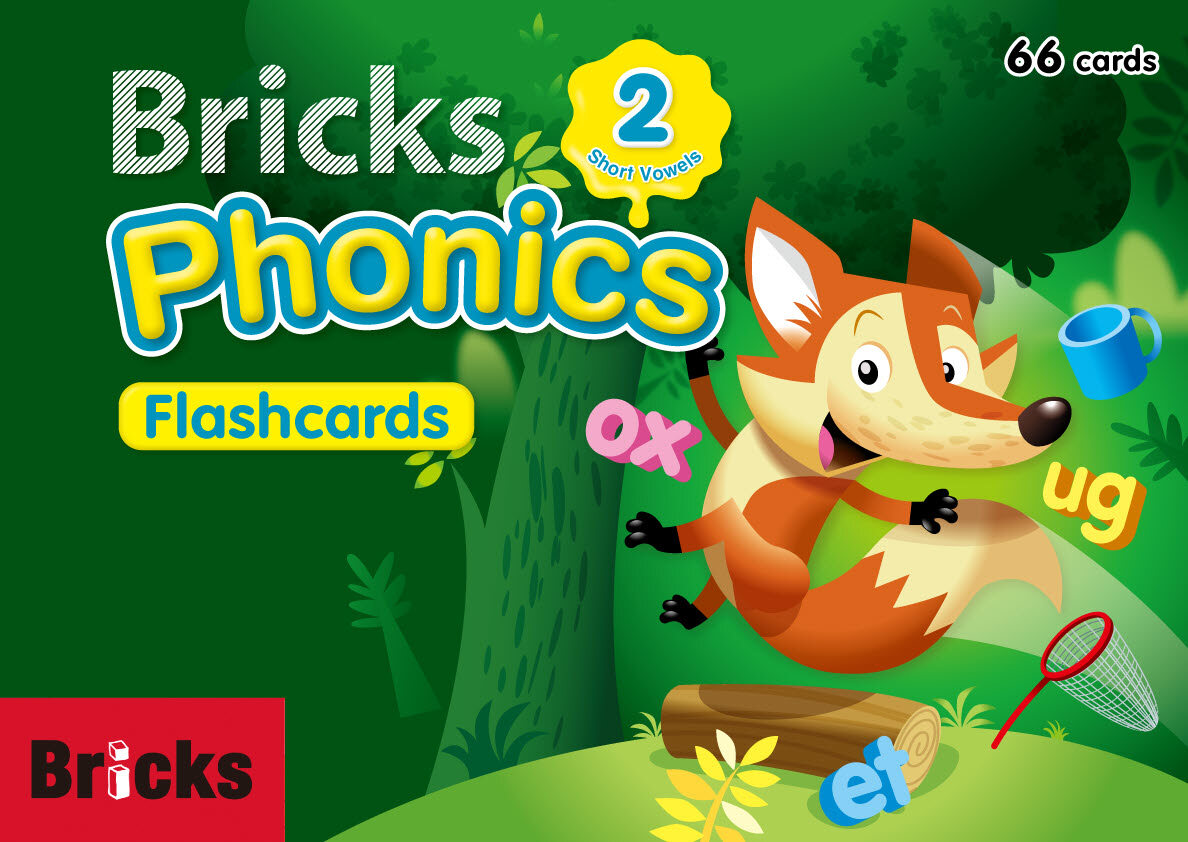[중고] Bricks Phonics 2 Flash cards