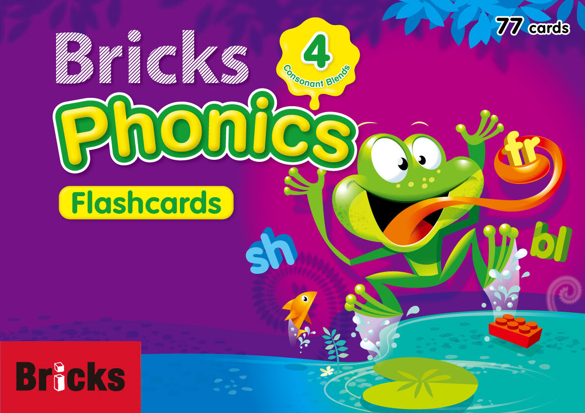 [중고] Bricks Phonics 4 Flash cards