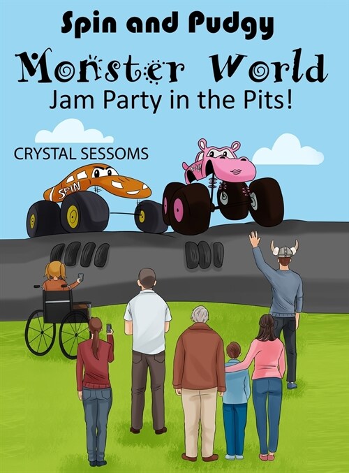 Spin & Pudgy - Monster World Jam Party in the Pits! (Hardcover)