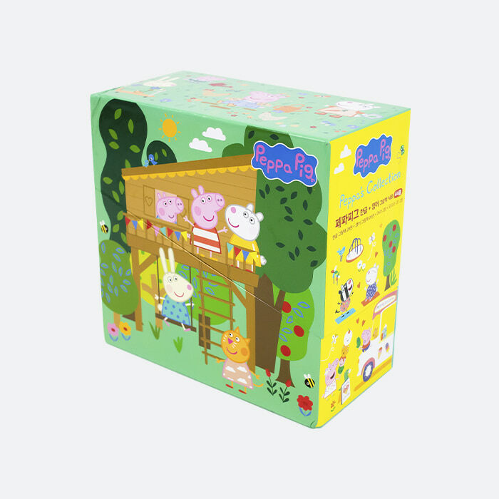 [중고] Peppa Pig 페파피그 한글+영문 44종 (한글 20종+영문 20종+DVD 2종+ 영문판 CD 2종)