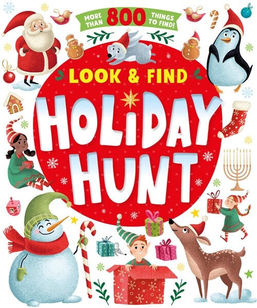 Holiday Hunt: More Than 800 Things to Find! (Hardcover)