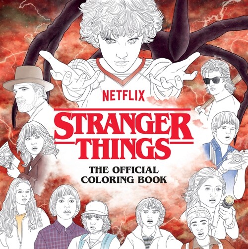 [중고] Stranger Things: The Official Coloring Book (Paperback)